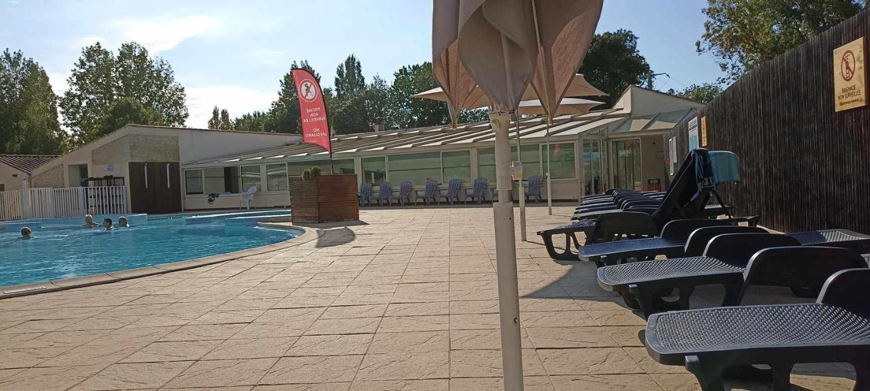 Mobilhome L'Oasis Camping Le Clos Cottet Angles  Εξωτερικό φωτογραφία