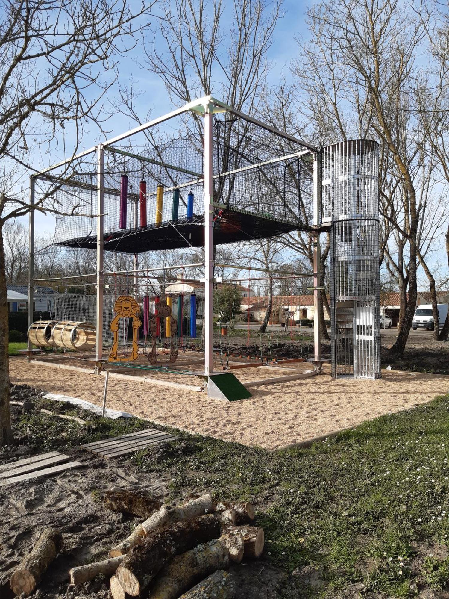 Mobilhome L'Oasis Camping Le Clos Cottet Angles  Εξωτερικό φωτογραφία
