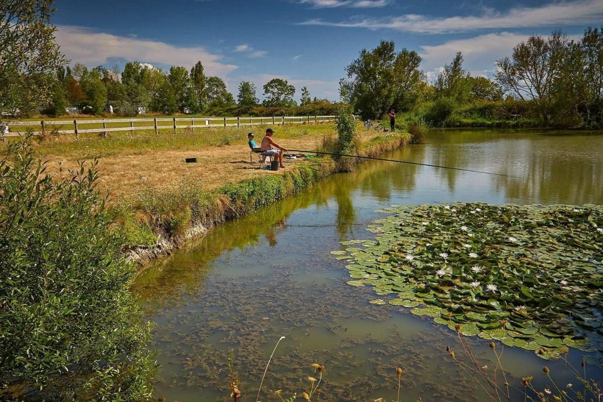Mobilhome L'Oasis Camping Le Clos Cottet Angles  Εξωτερικό φωτογραφία